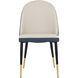 Kline Dillon Cream / Dillon Thunder Dining Chair